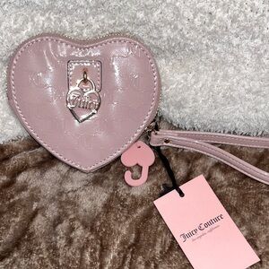 Juicy Couture Blush Heart Wristlet